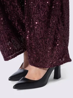 Pantalon paillettes brillantes