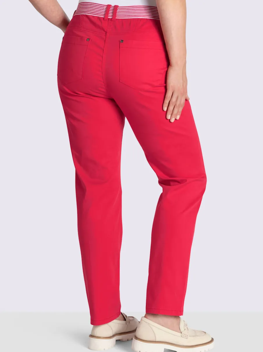 Pantalon 5 poches pour les cuisses très fortes