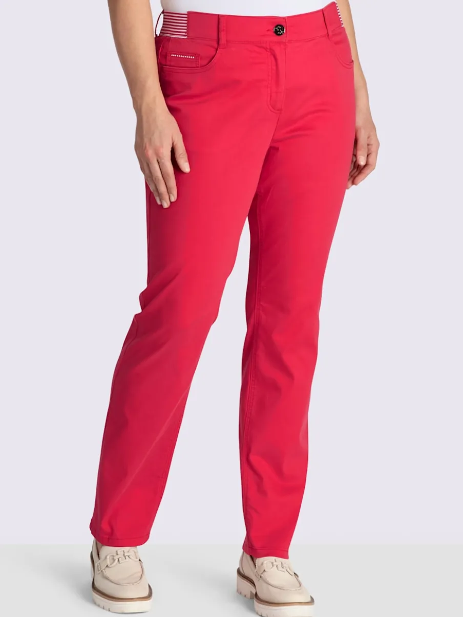 Pantalon 5 poches pour les cuisses très fortes