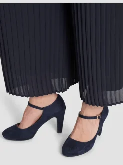 Pantalon 7/8 qualité plissée tendance