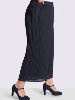 Pantalon 7/8 qualité plissée tendance