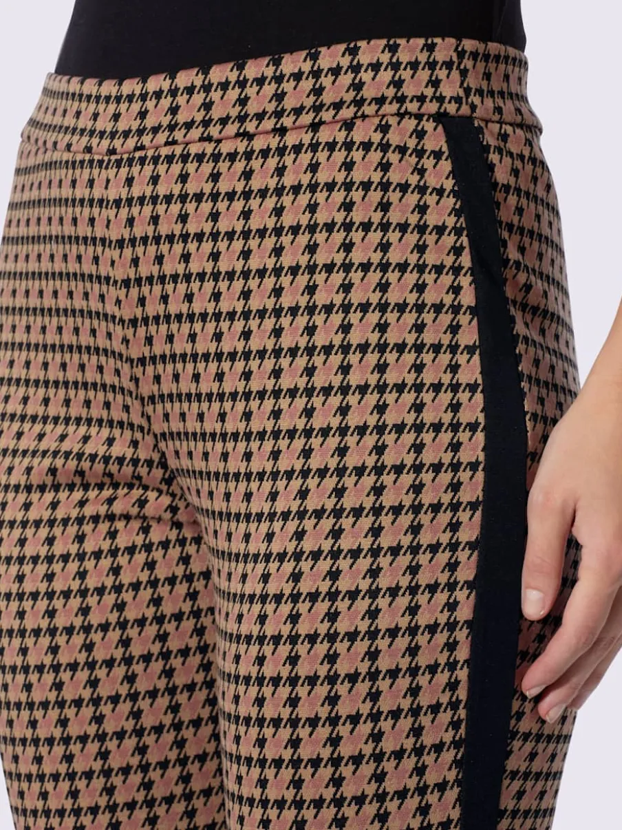 Pantalon rayures contrastées