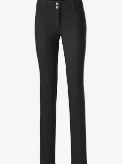 Pantalons ajustés à effet ventre plat avec poches