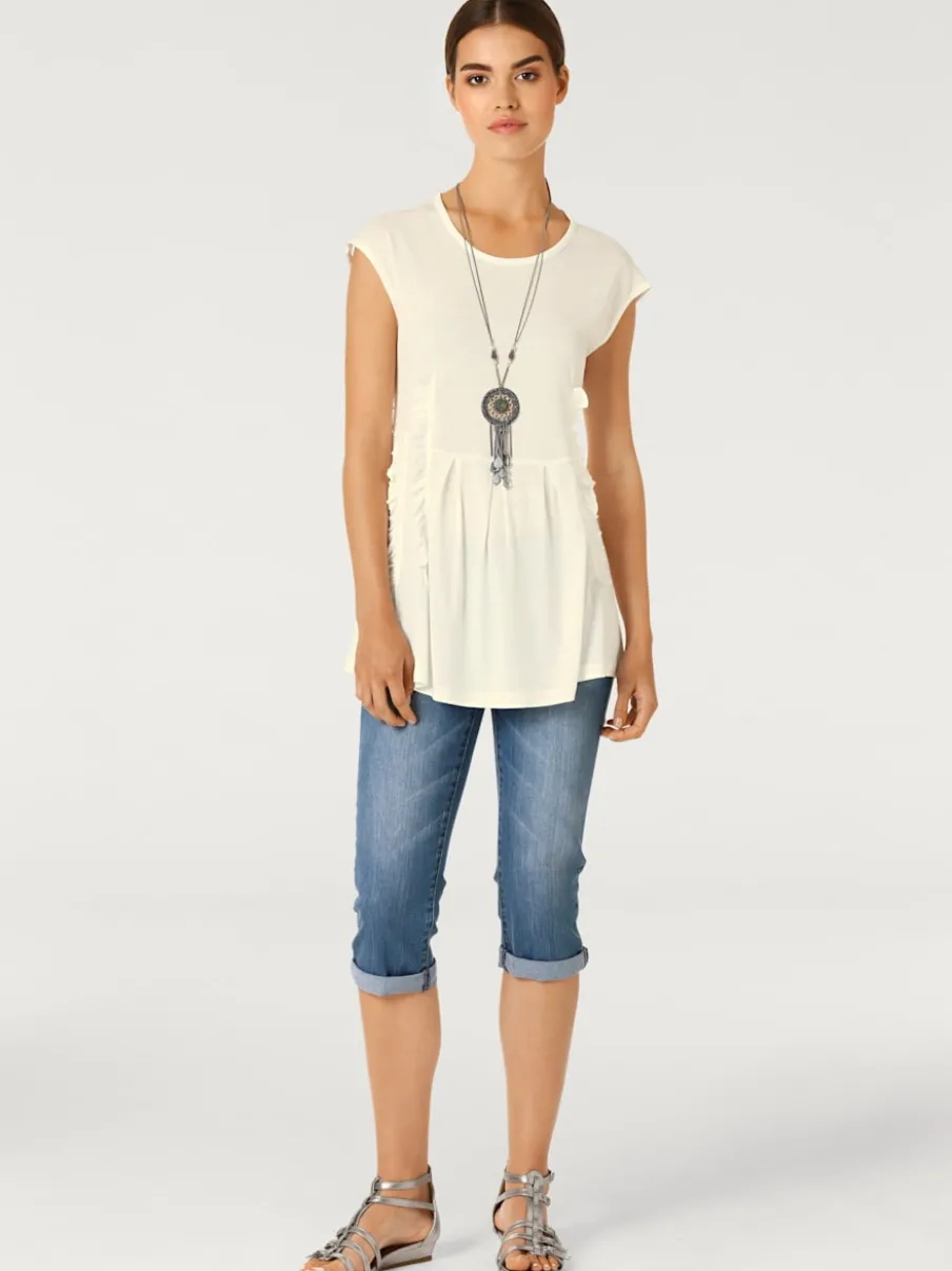 Pantalons ajustés style décontracté avec Power Mesh intégré