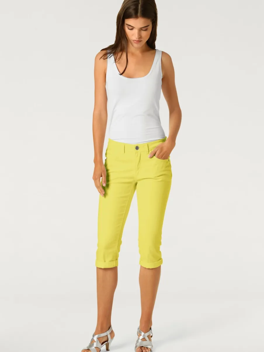 Pantalons ajustés style décontracté avec Power Mesh intégré