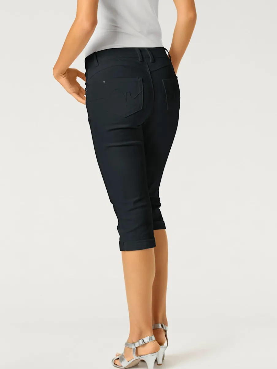 Pantalons ajustés style décontracté avec Power Mesh intégré