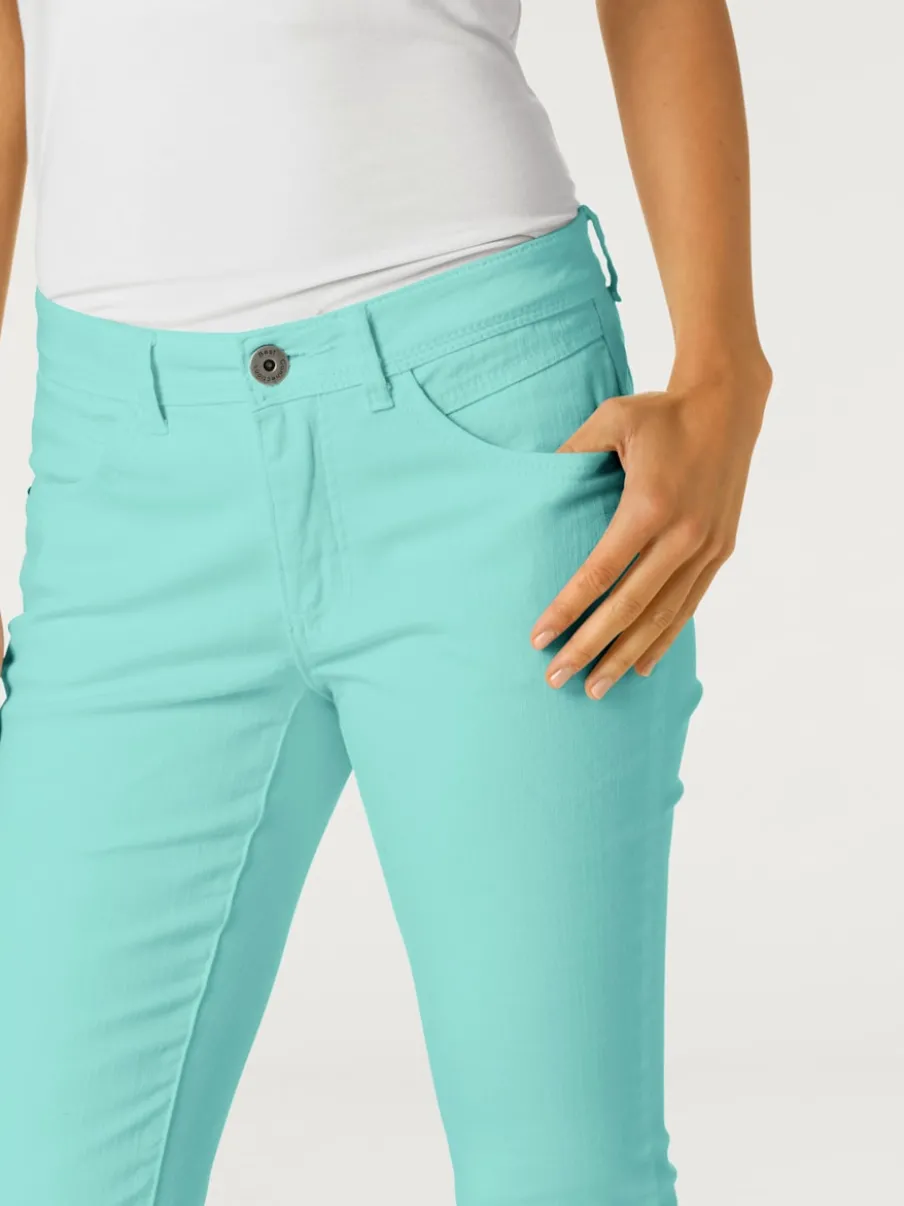 Pantalons ajustés style décontracté avec Power Mesh intégré