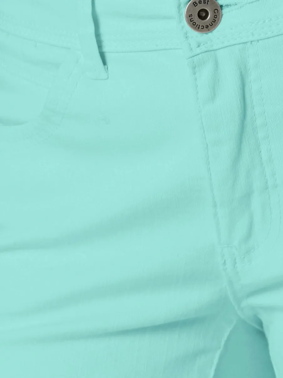 Pantalons ajustés style décontracté avec Power Mesh intégré