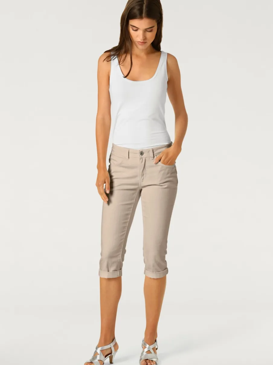 Pantalons ajustés style décontracté avec Power Mesh intégré