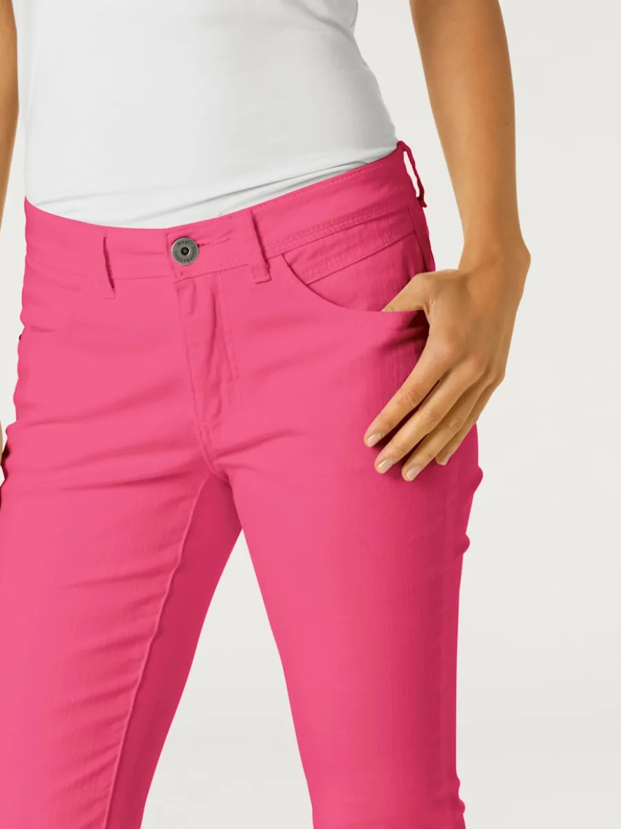 Pantalons ajustés style décontracté avec Power Mesh intégré