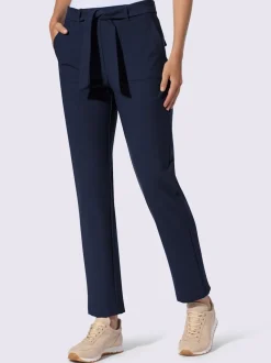 Pantalons avec ceinture amovible poches et taille élastiquée
