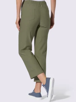 Pantalons avec ceinture élastique et poches fonctionnelles