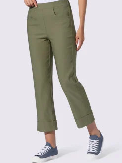 Pantalons avec ceinture élastique et poches fonctionnelles