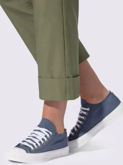Pantalons avec ceinture élastique et poches fonctionnelles