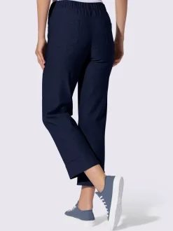 Pantalons avec ceinture élastique et poches fonctionnelles