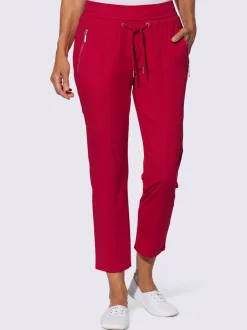 Pantalons 7/8 avec poches et ceinture élastique ajustable