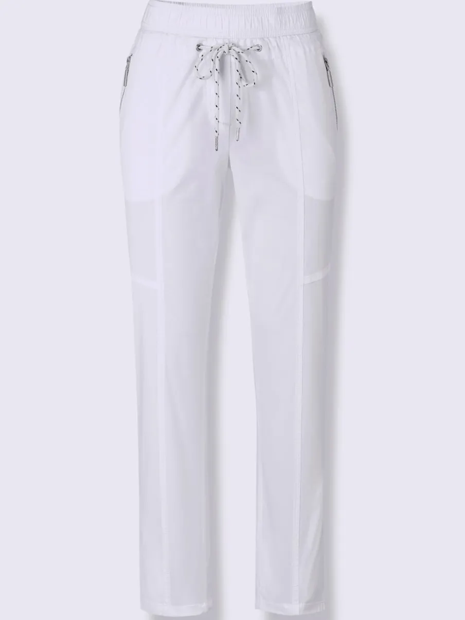 Pantalons 7/8 avec poches et ceinture élastique ajustable