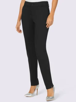 Pantalons avec poches et fentes aux bas jambes
