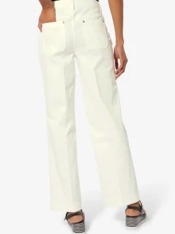 Pantalons bootcut en coton doux avec poches pratiques