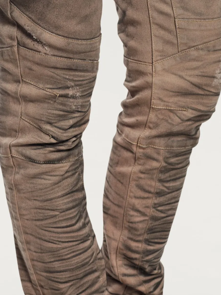 Pantalons boyfriend avec cinq poches au confort agréable