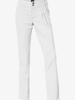 Pantalons chinos confortables avec poches fendues faciles à associer