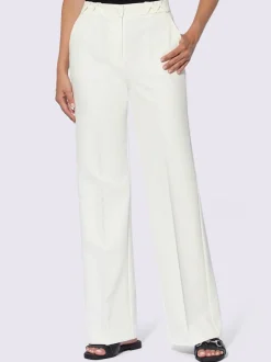 Pantalons confortables avec poches et plis repassés