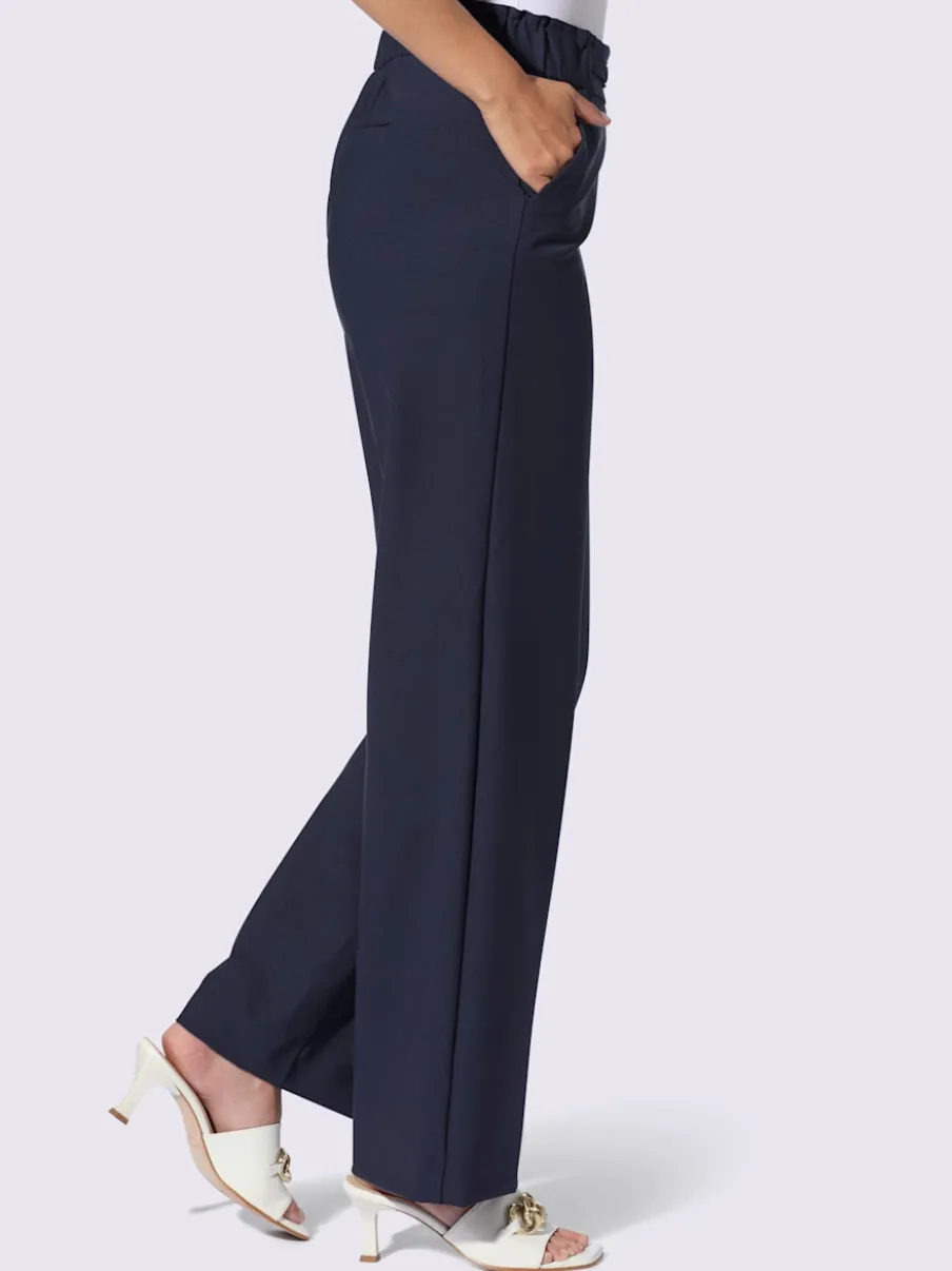 Pantalons confortables avec poches et ceinture élastique