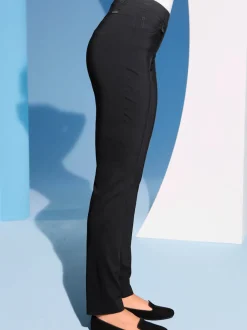 Pantalons confortables avec ceinture et fausses poches