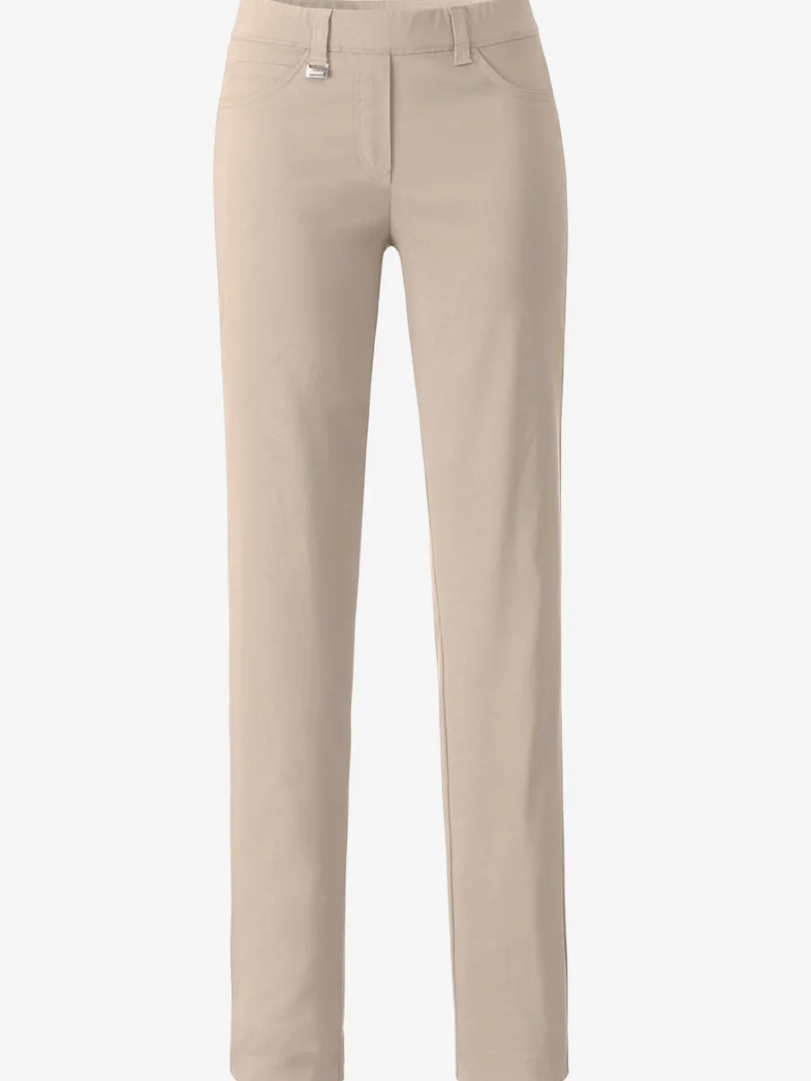Pantalons confortables avec ceinture et fausses poches