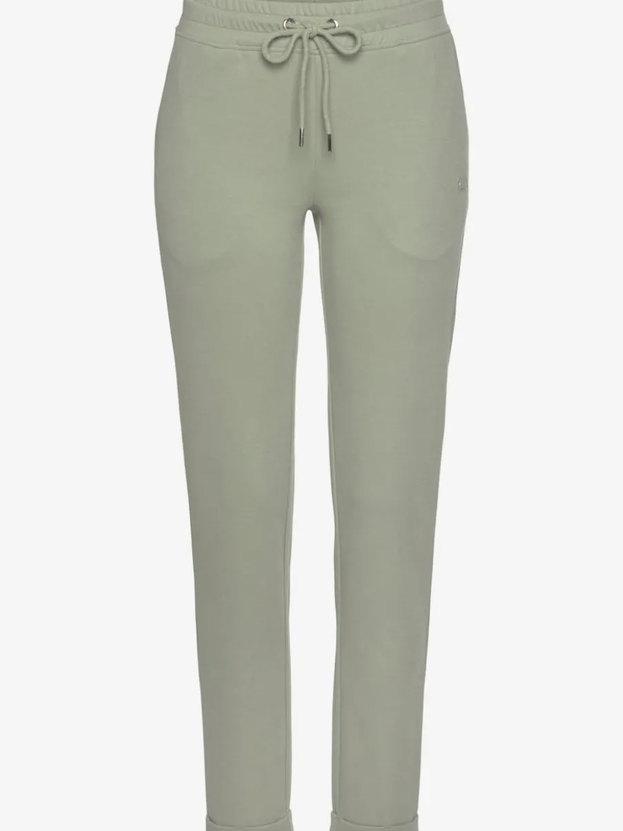 Pantalons confortables avec poches et logo brodé