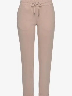Pantalons confortables avec poches et logo brodé