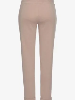 Pantalons confortables avec poches et logo brodé