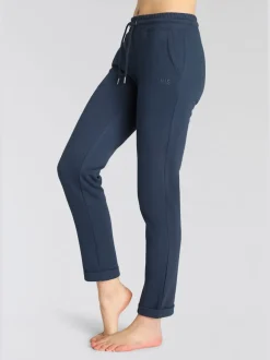 Pantalons confortables avec poches et logo brodé