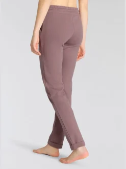 Pantalons confortables avec poches et logo brodé