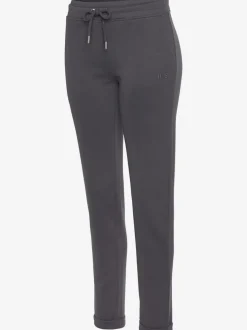 Pantalons confortables avec poches et logo brodé
