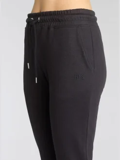 Pantalons confortables avec poches et logo brodé