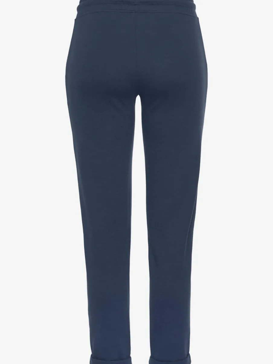 Pantalons confortables avec poches et logo brodé