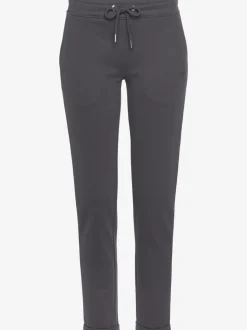 Pantalons confortables avec poches et logo brodé