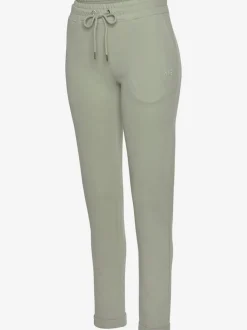 Pantalons confortables avec poches et logo brodé