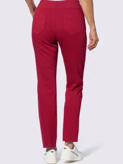 Pantalons confortables avec ceinture élastique et poches.