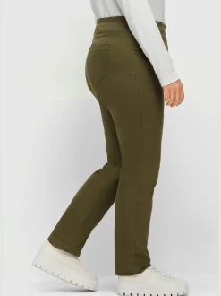 Pantalons confortables avec ceinture élastique et poches.