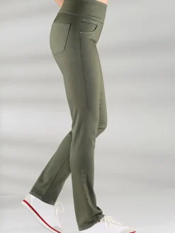 Pantalons confortables avec ceinture élastique et poches.
