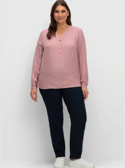 Pantalons confortables avec ceinture élastique et poches.