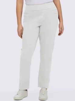 Pantalons confortables avec ceinture élastique et poches.