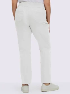 Pantalons confortables avec ceinture élastique et poches.
