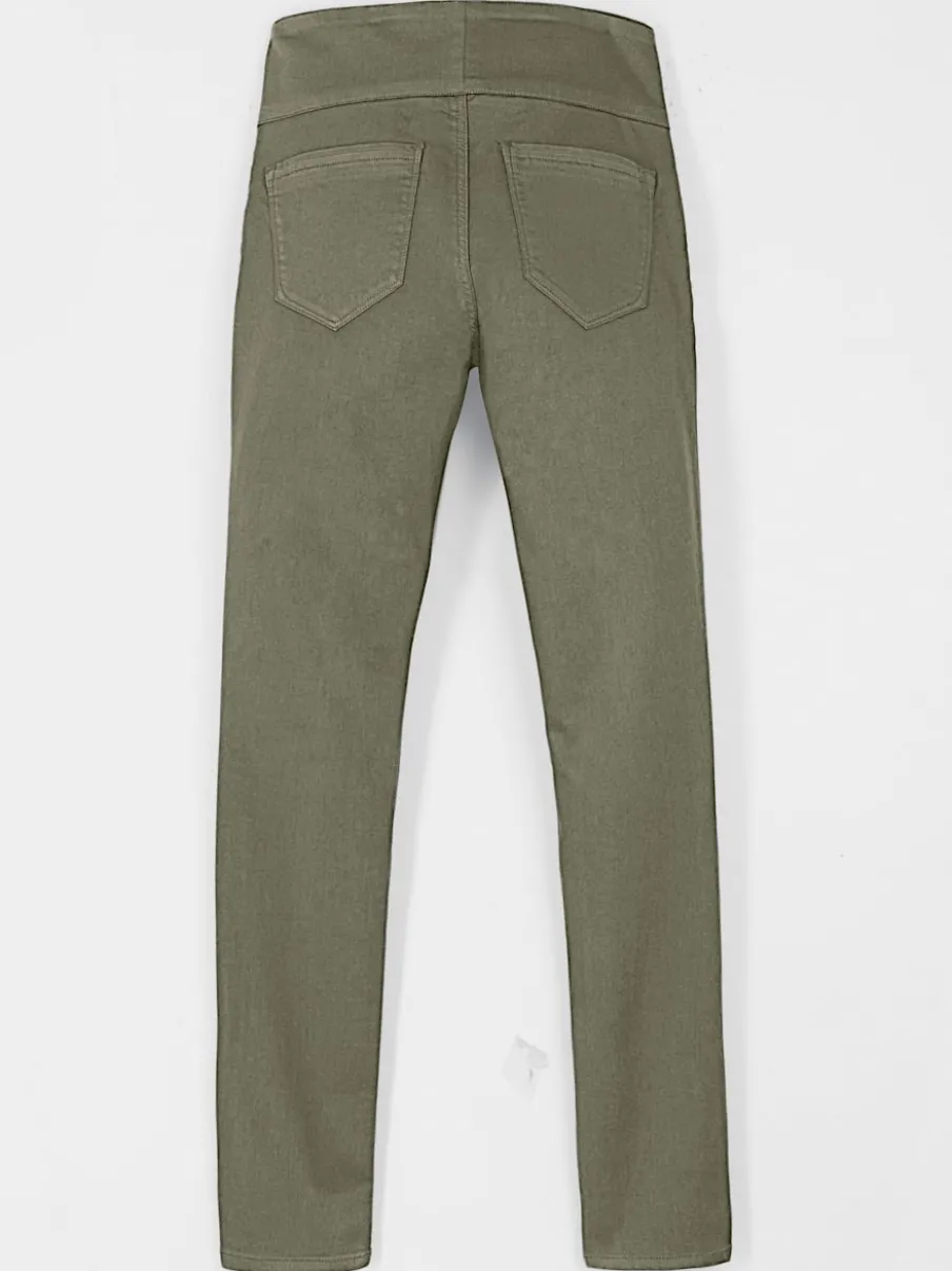 Pantalons confortables avec ceinture élastique et poches.