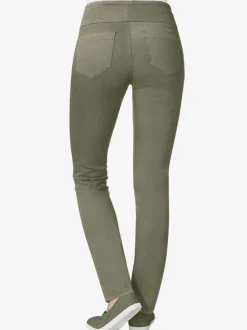 Pantalons confortables avec ceinture élastique et poches.