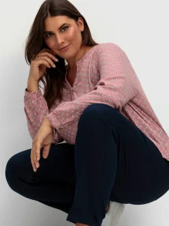 Pantalons confortables avec ceinture élastique et poches.