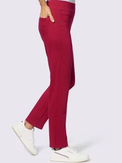 Pantalons confortables avec ceinture élastique et poches.