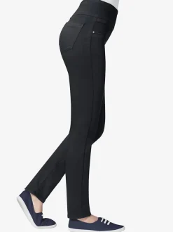 Pantalons confortables avec ceinture élastique et poches.